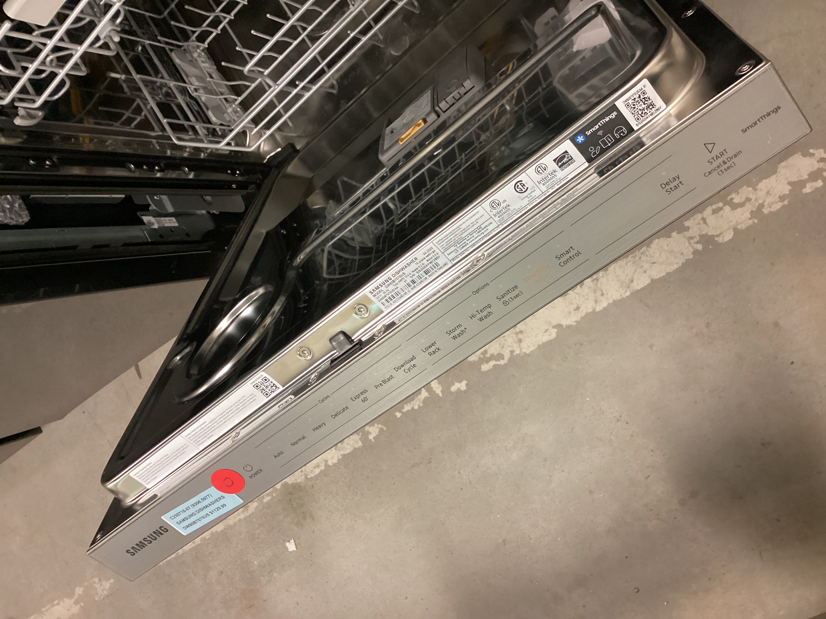 SAMSUNG DW80B7070US - Top Control Dishwasher at Doraville Store