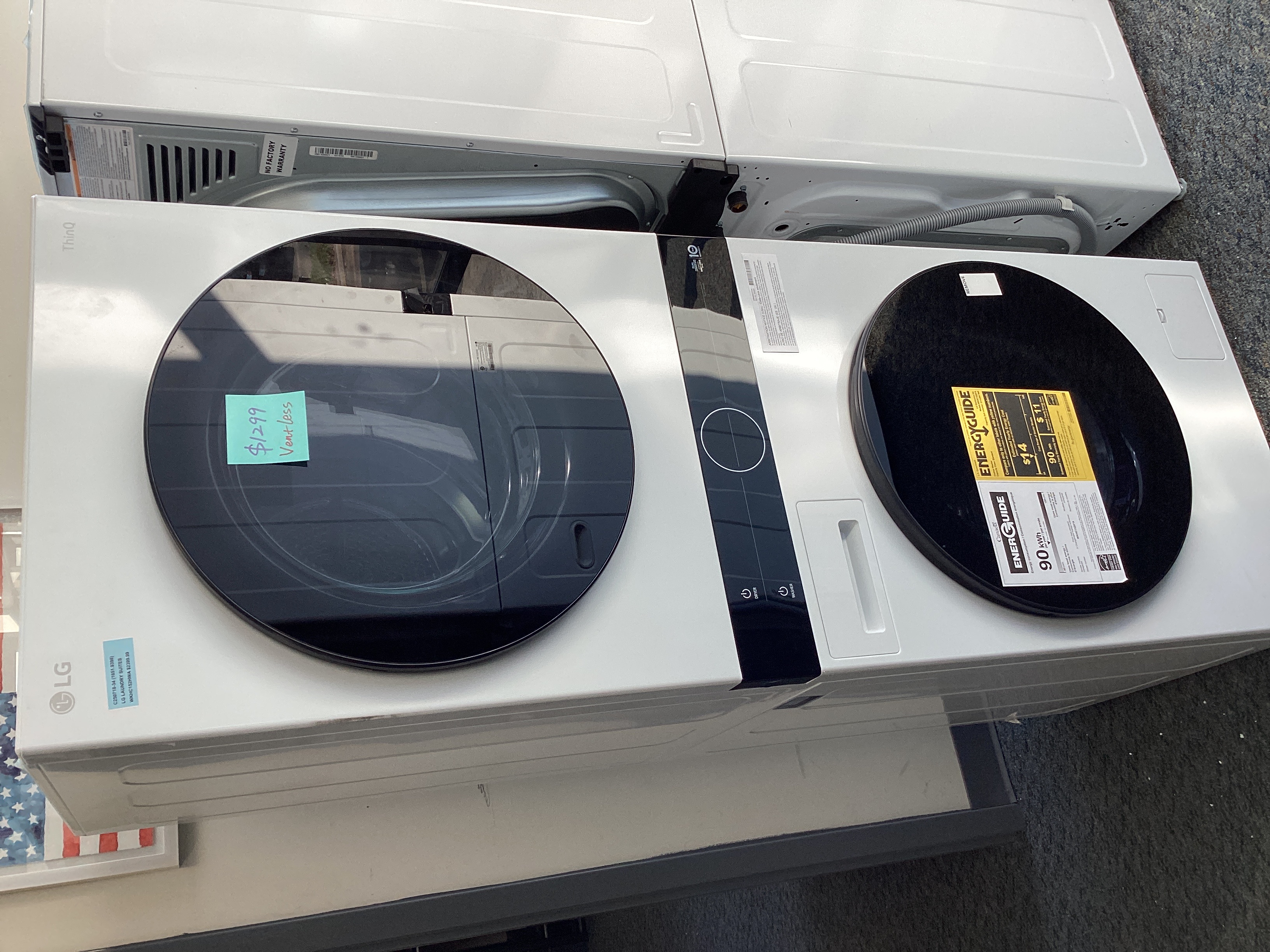 LG WKHC152HWA - Wash Tower at Doraville Store
