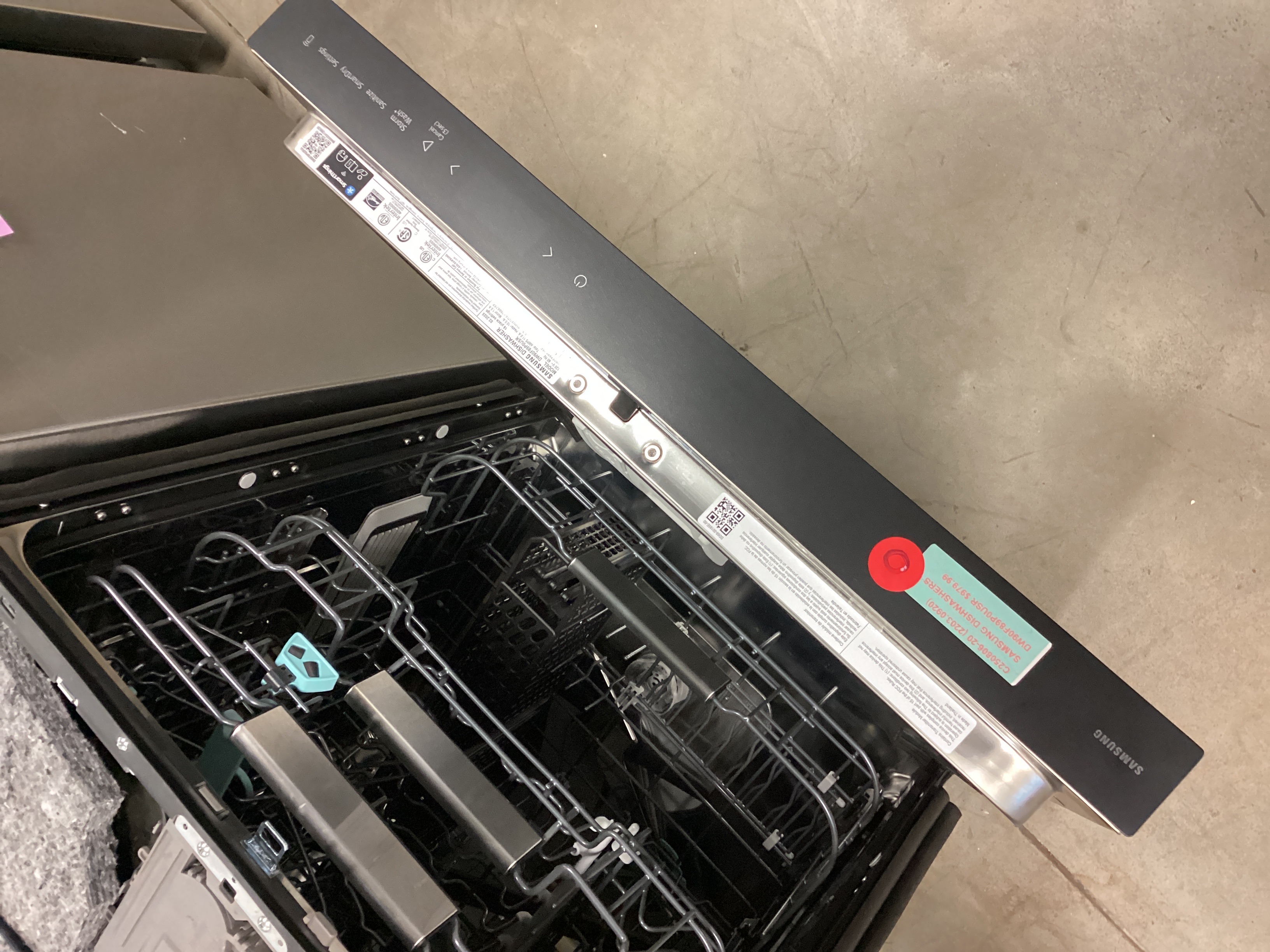 SAMSUNG DW90F89P0USR - Top Control Dishwasher at Doraville Store