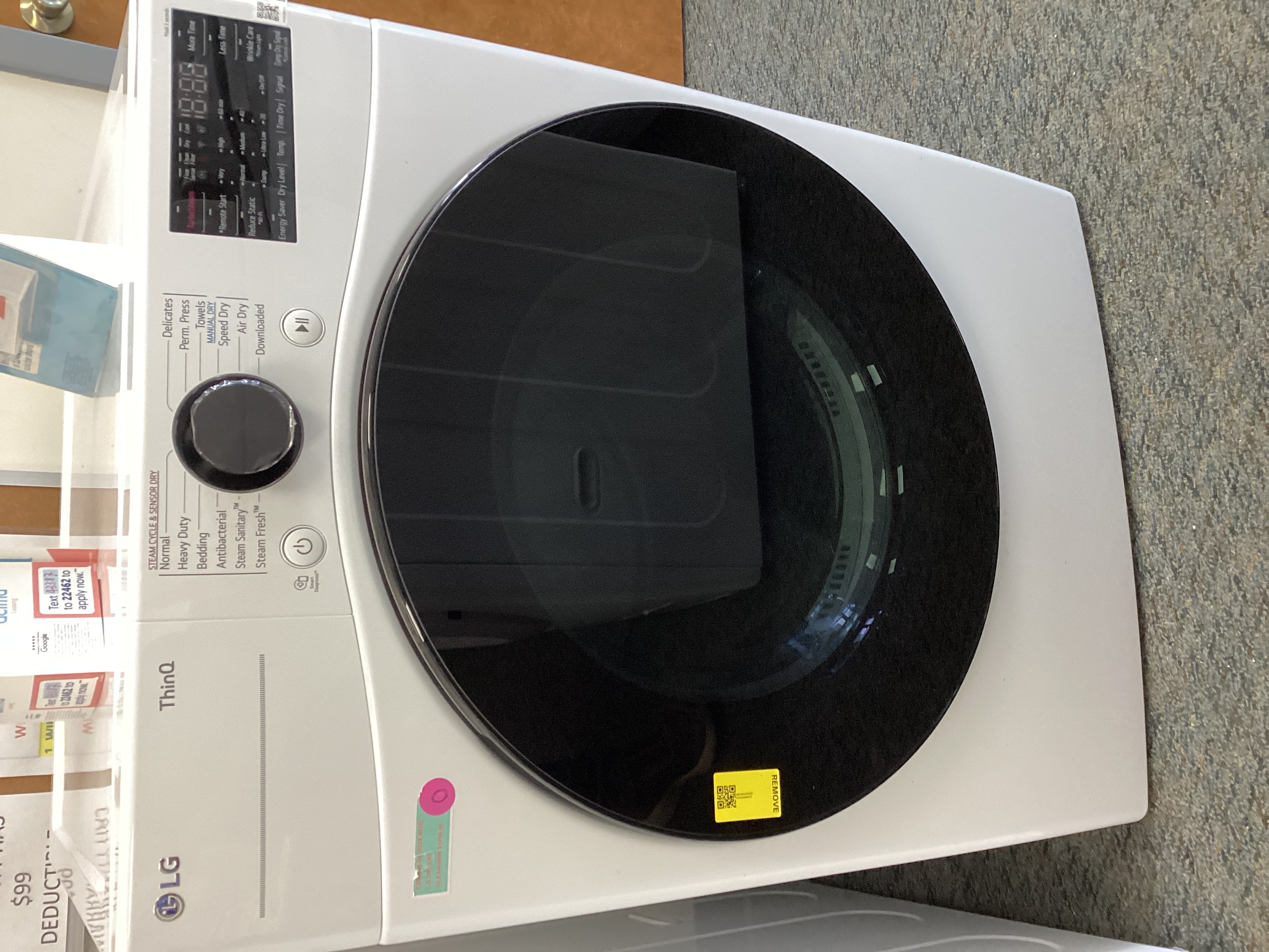 LG DLEX4080W - Electric Dryer at Doraville Store