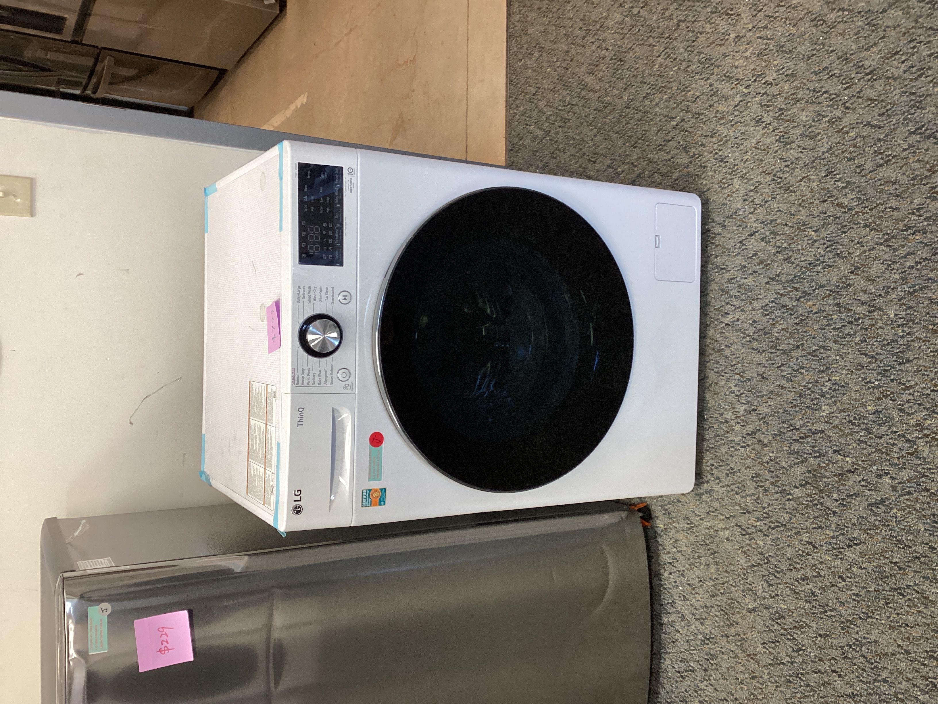 LG WM3555HWA - Washer/Dryer Combo at Doraville Store