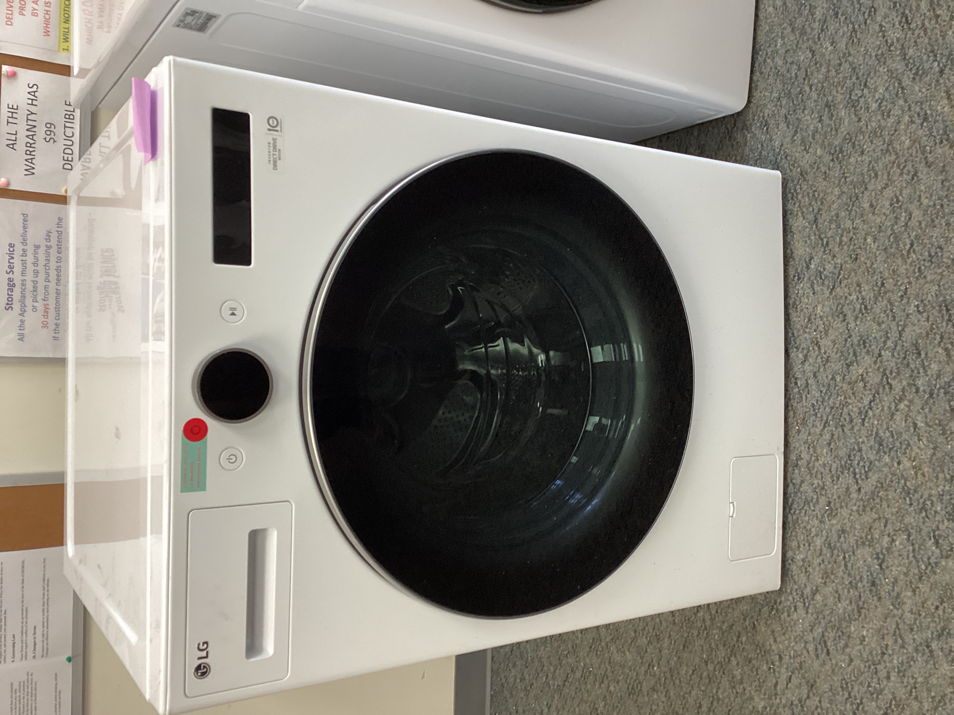 LG WM5500HWA - Front Load Washer at Doraville Store