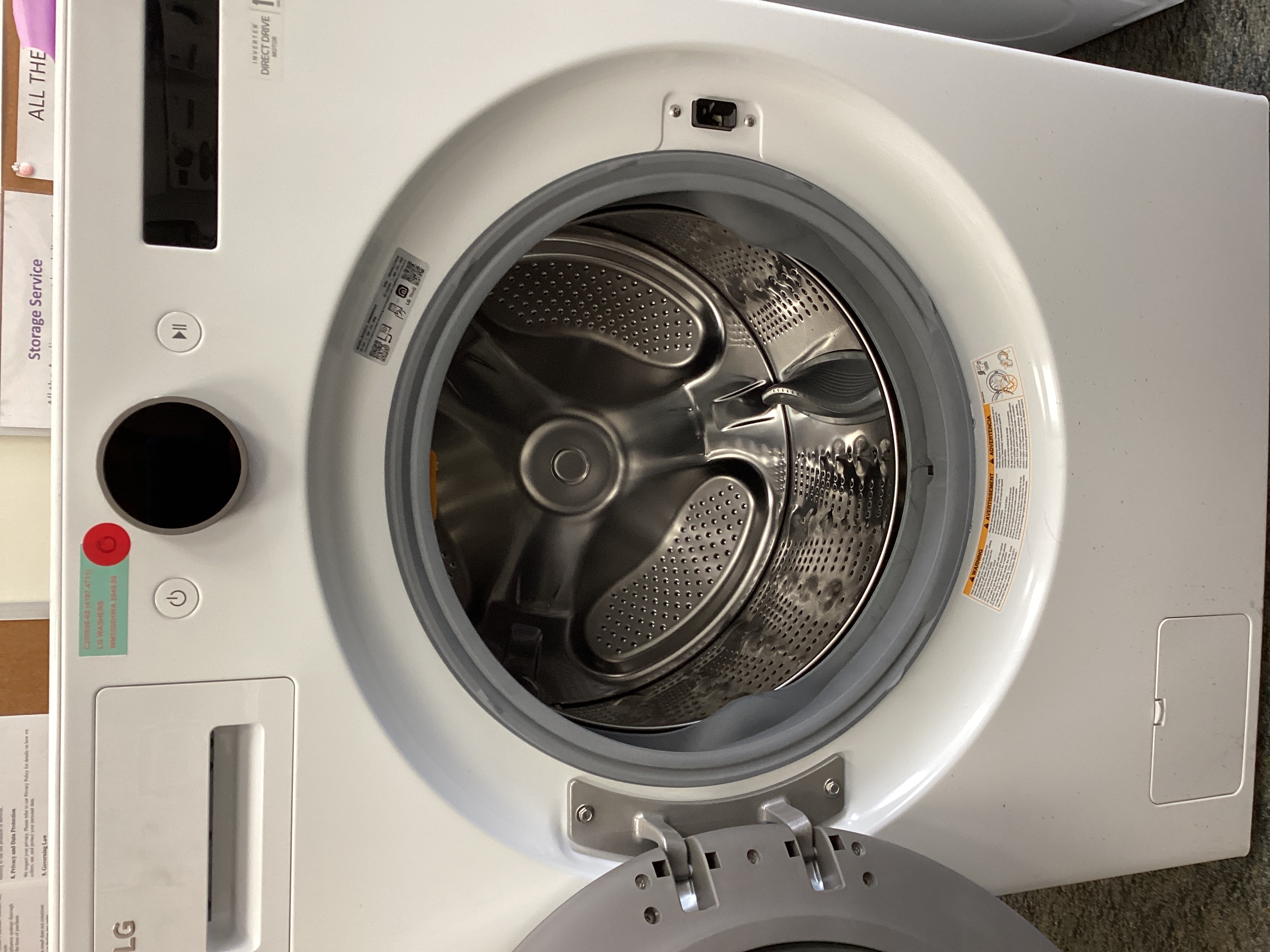 LG WM5500HWA - Front Load Washer at Doraville Store