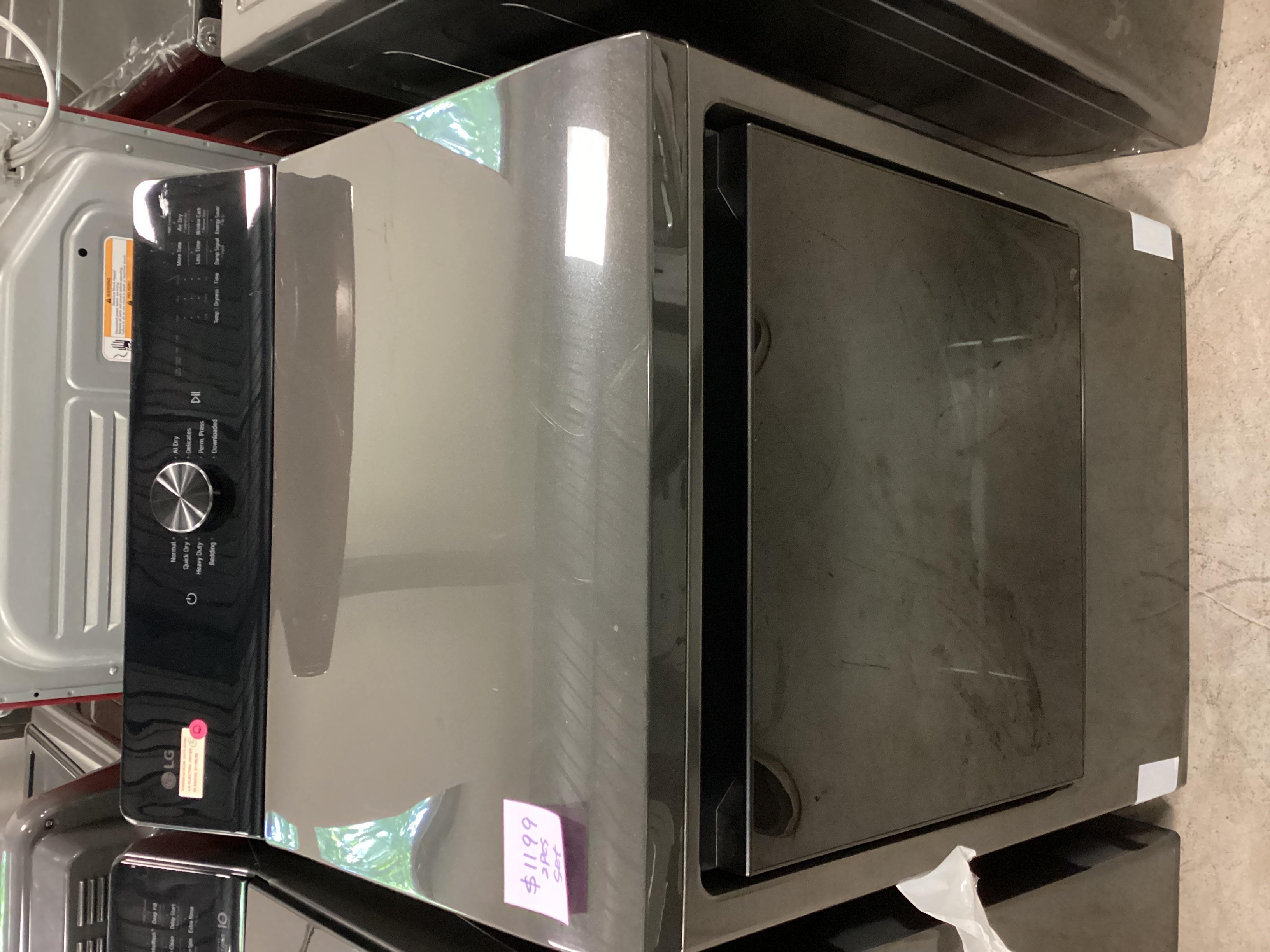 LG DLE8200L - Electric Dryer at Doraville Store