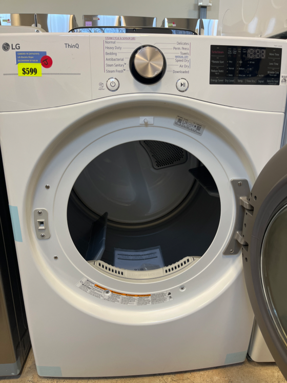 LG DLEX4000W - Electric Dryer at Doraville Store