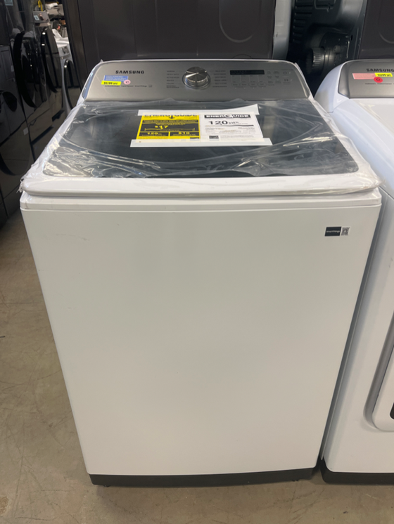 SAMSUNG WA55CG7100AW - Top Load Washer at Doraville Store