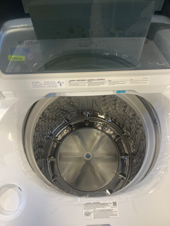 SAMSUNG WA55CG7100AW - Top Load Washer at Doraville Store