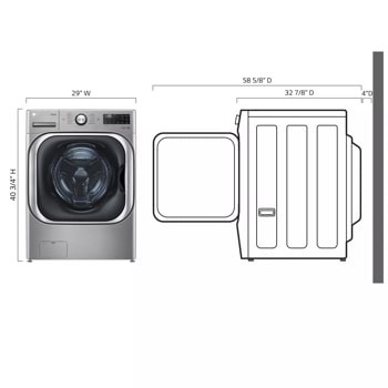 LG WM8980HVA - Front Load Washer at Doraville Store