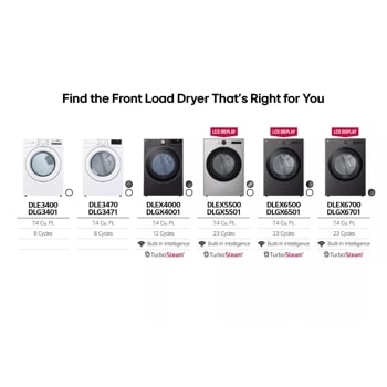 LG DLEX4000B - Electric Dryer at Doraville Store